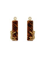 Boucles d'oreilles Misis Femme SAUVAGE in Argent Zircone OR10494